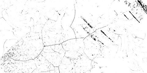 Distressed overlay texture of cracked concrete, stone or asphalt. grunge background. abstract halftone vector illustration