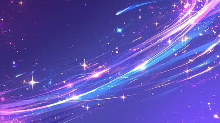 Obraz premium Celestial Festivities: Abstract Sky Party Background Collection