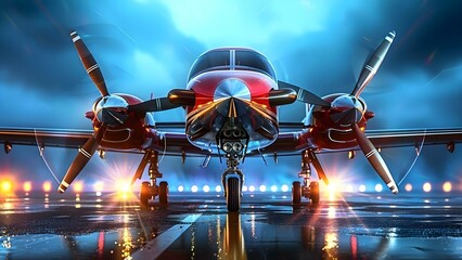 Manufacturing aircraft parts like propellers landing gear and avionics systems. Concept Aircraft Manufacturing, Propeller Production, Landing Gear Fabrication, Avionics Systems, Aerospace Industry