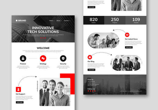 Modern Email Newsletter