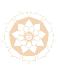 ornamental round lace ornament