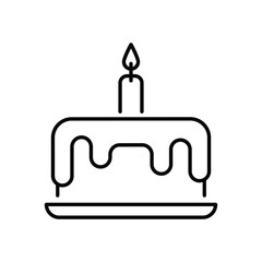 Cake vector icon