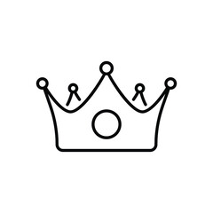 Crown vector icon