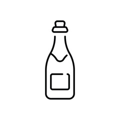 Champagne vector icon