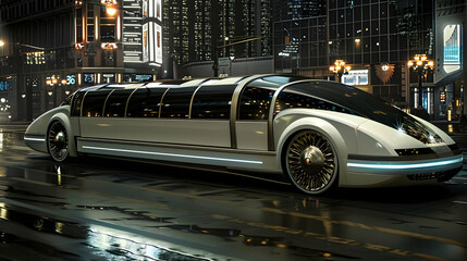 a luxury limousine reimagined for the 22nd century
