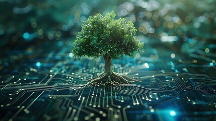 tree on circuit concept