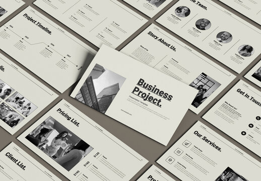 Business Project Presentation Template