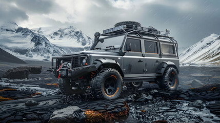 an off-road vehicle capable of navigating extreme terrains