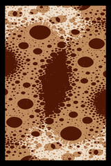 Abstract pattern. Illustration for printing on wall decorations. For use in graphics.