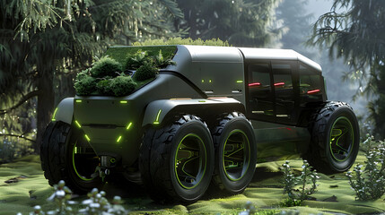 concept vehicle designed for sustainable farming and agriculture