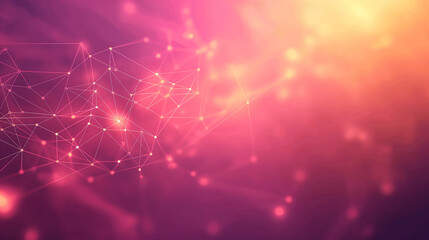 Abstract polygonal space low poly dark background with connecting dots and lines. Connection structure