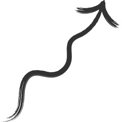 Hand Draw Chalk Arrow