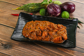 Indian cuisine - chicken masala sauce