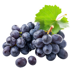 Grape Fruits, Fresh and Juicy, Isolated on Transparent Background. PNG