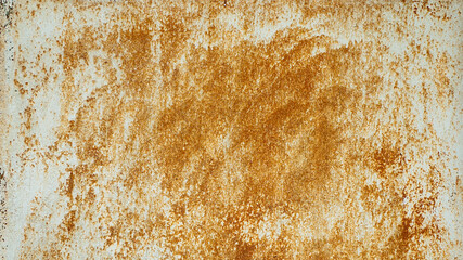 yellow texture, in the photo there is a metal shield and rust