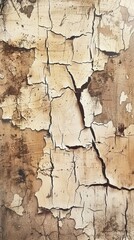 Obraz premium This image captures the warm, earthen textures of cracked soil, reflecting a natural palette of the desert landscape.