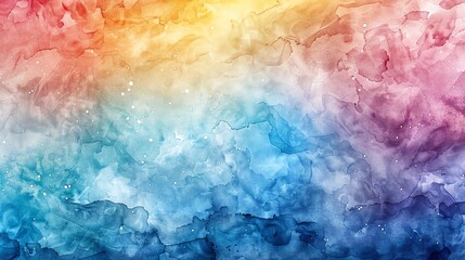 Obraz premium An ethereal dreamscape, painted in hues of blue, purple, pink, and yellow