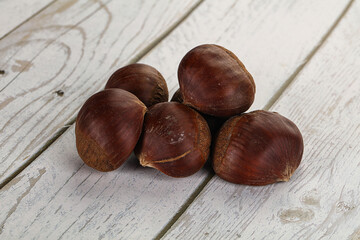 Tasty delicous brown natural Chestnut