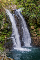 Molise, the waterfalls of Carpinone