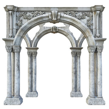 recommend clip art: Antique concrete archway clip art