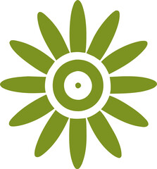 aesthetic flower decoration, boho element