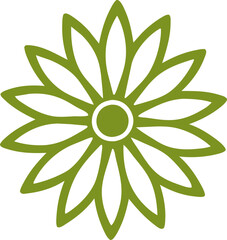 aesthetic flower decoration, boho element