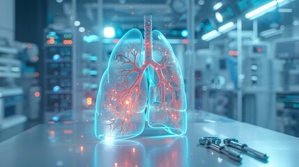 Enhanced Lung Care with 3D Holographic Insights