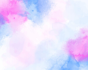 Abstract splashed watercolor background. Design for your cover, date, postcard, banner, logo.