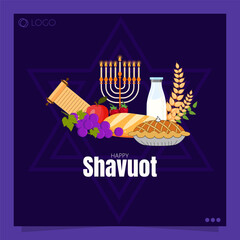 Shavuot is a Jewish holiday that commemorates the giving of the Torah at Mount Sinai and the harvest of the first fruits.