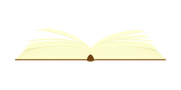 recommend clip art: Vector illustration of open book on transparent background