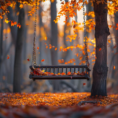 Autumn_colorful_bright_leaves_swinging_in_a_tree