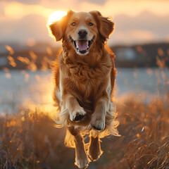 Background_with_a_Beautiful_Dog_Jumping_in_the_A