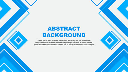 Abstract Background Design Template. Abstract Banner Wallpaper Vector Illustration. Cyan Background