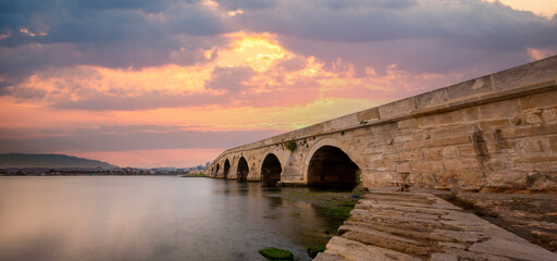 Mimar Sinan (Architect Sinan) Bridge, Buyukcekmece Istanbul - Turkey