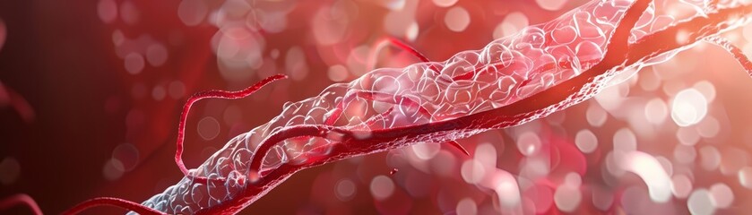 Conceive of a biodegradable stent that naturally dissolves in the body after improving heart vessel function
