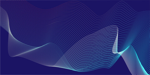 Vector abstract white digital blend wave lines and technology background. Modern white flowing wave lines and glowing moving lines. Futuristic technology and sound wave lines background.