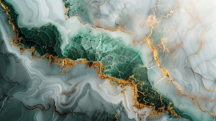 green marble, abstract background