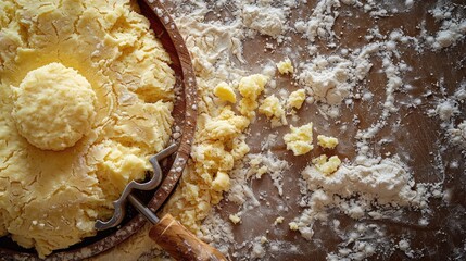 Greeting Card and Banner Design for Social Media or Educational Purpose of World Buttermilk Biscuit Day Background