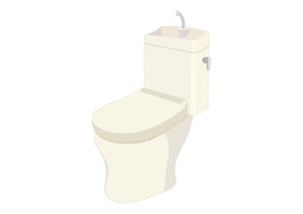 清潔な水洗トイレ