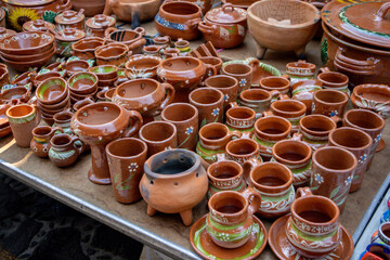 Artesanias de barro, Tepoztlan, Morelos, Mexico