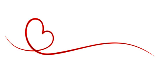 The symbol of a red stylized heart.
