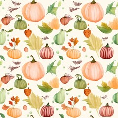 Striped Pumpkin Patch Picnic