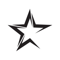 Obraz premium successful victory star logo design