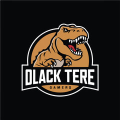 T-rex logo for gamers