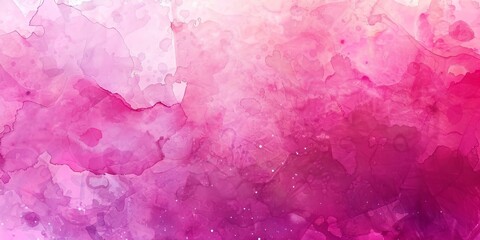 Fototapeta premium A pink background with white and pink splatters. The splatters are random and the background is very colorful
