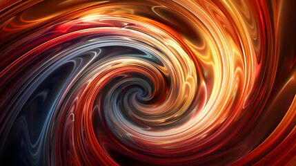 abstract Organgee cosmos swirl background with nebula smoke
