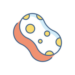 Sponge vector icon