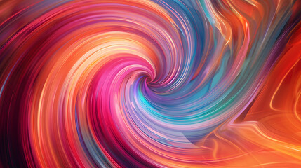 abstract colorful swirl background with nebula smoke