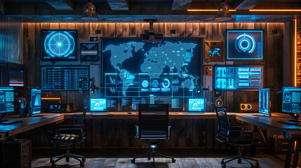 Cyber Security Design concept, Generative AI