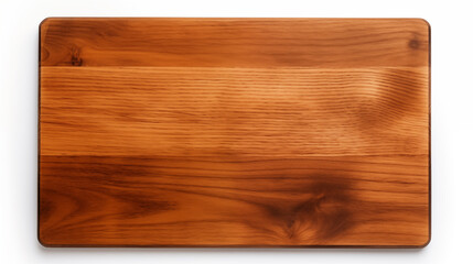 Cutting board isolated on background.